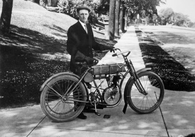 Walter Davidson, the first president of the Harley Davidson Motor.jpg