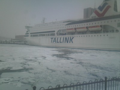 порт в Стокгольме 28.01.2010