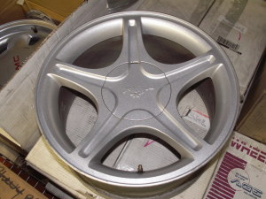 Ford Mustang 17" OEM Alloy wheels. - $400 (san jose north)